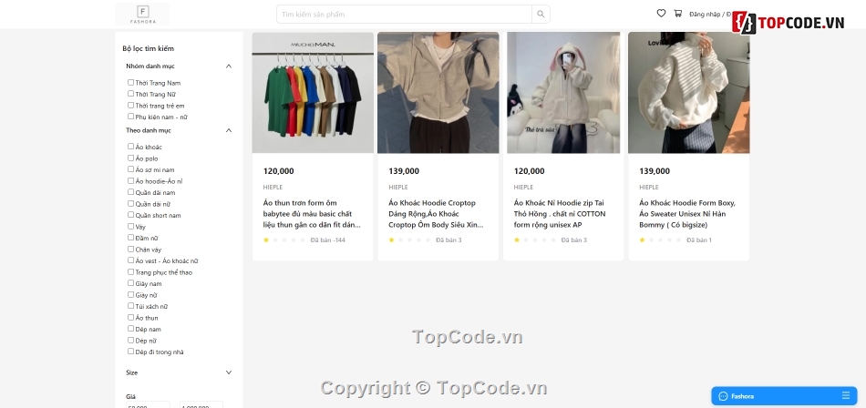 Code web,Source code web,web bán thời trang